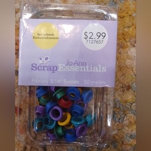 JoAnn Essentials 3/16" multi colored 50 eyelets